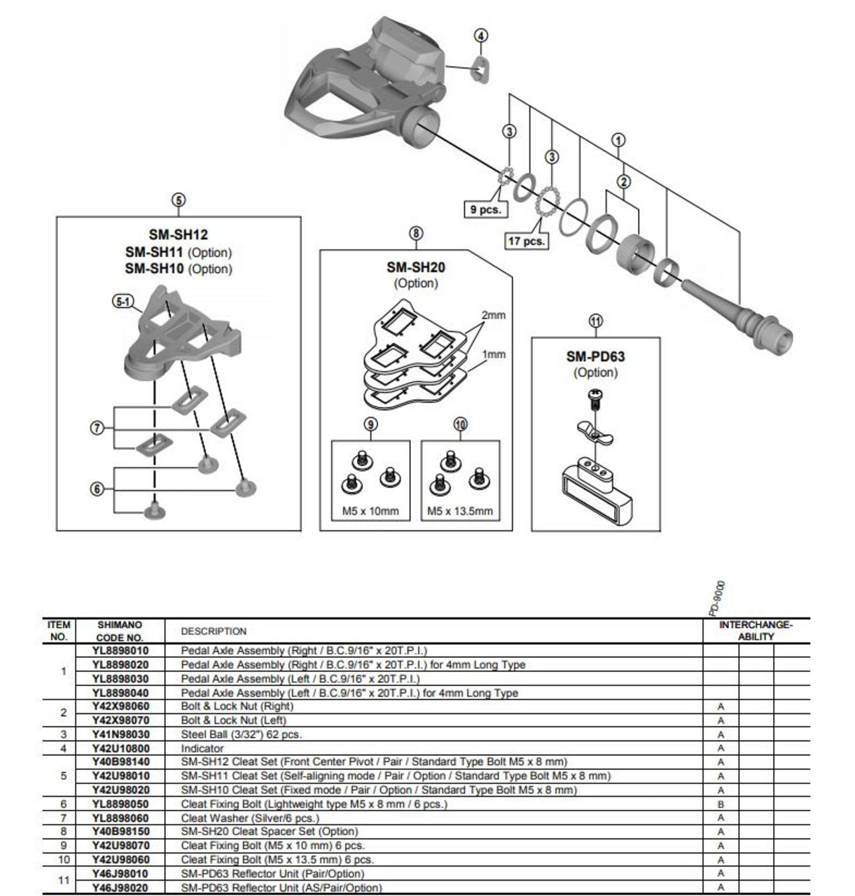 PD-R9100 Dura-Ace Pedals