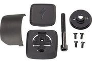 BAR SUB, COMO SL HANDLEBAR TOP CAP KIT, W/ DISPLAY MOUNT & STEM COVER - Black
