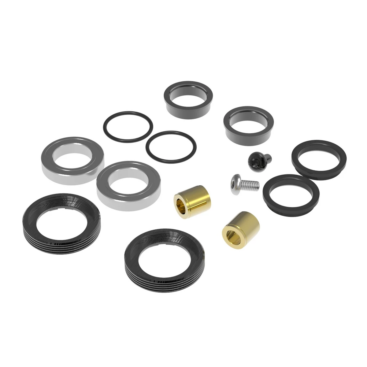 Aluminum Pedal Bearing Rebuild Kit