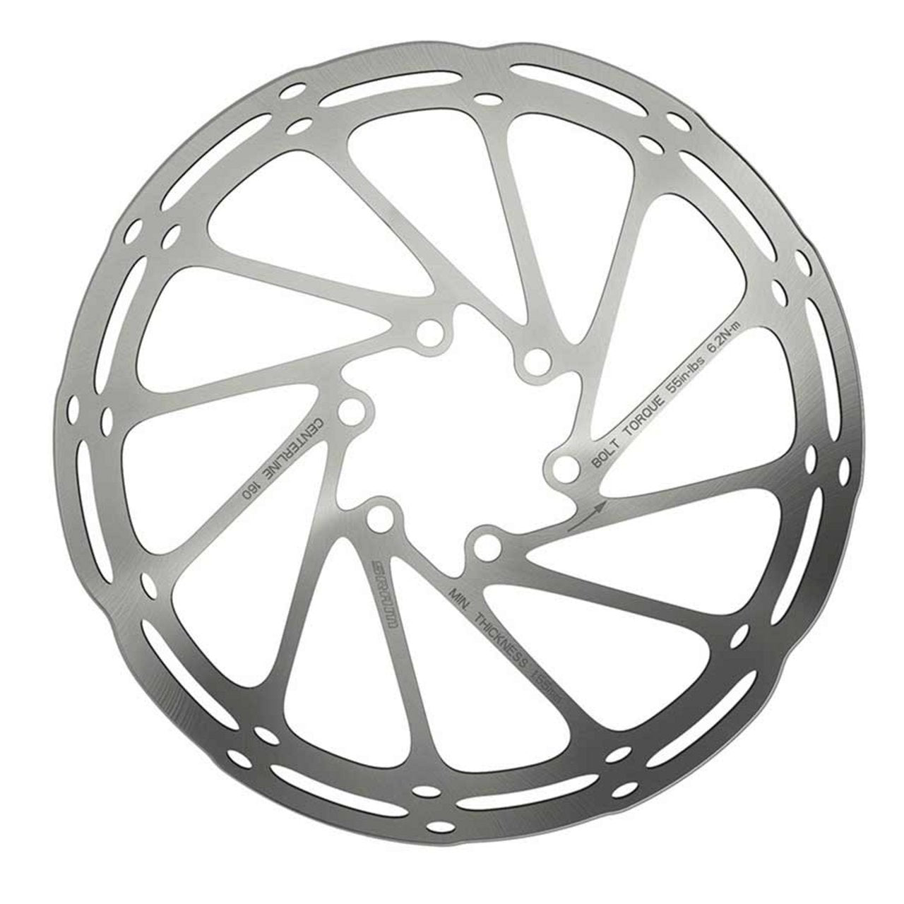 Centerline Rounded 6-Bolt Brake Rotor