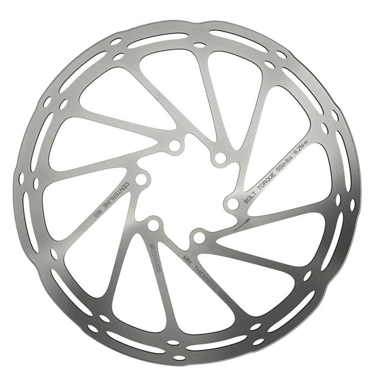 Centerline Rounded 6-Bolt Brake Rotor
