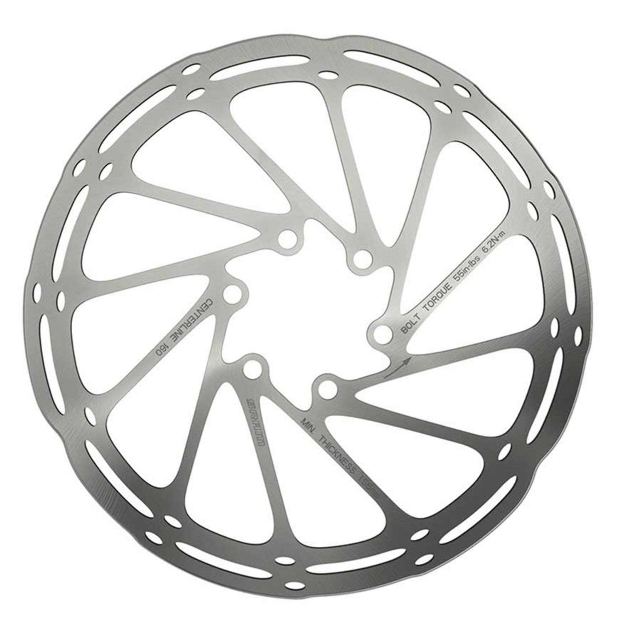 Centerline Rounded 6-Bolt Brake Rotor