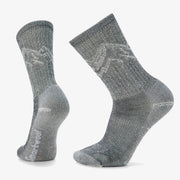 Hike Classic Edition Light Cushion Mountain Pattern Crew Socks