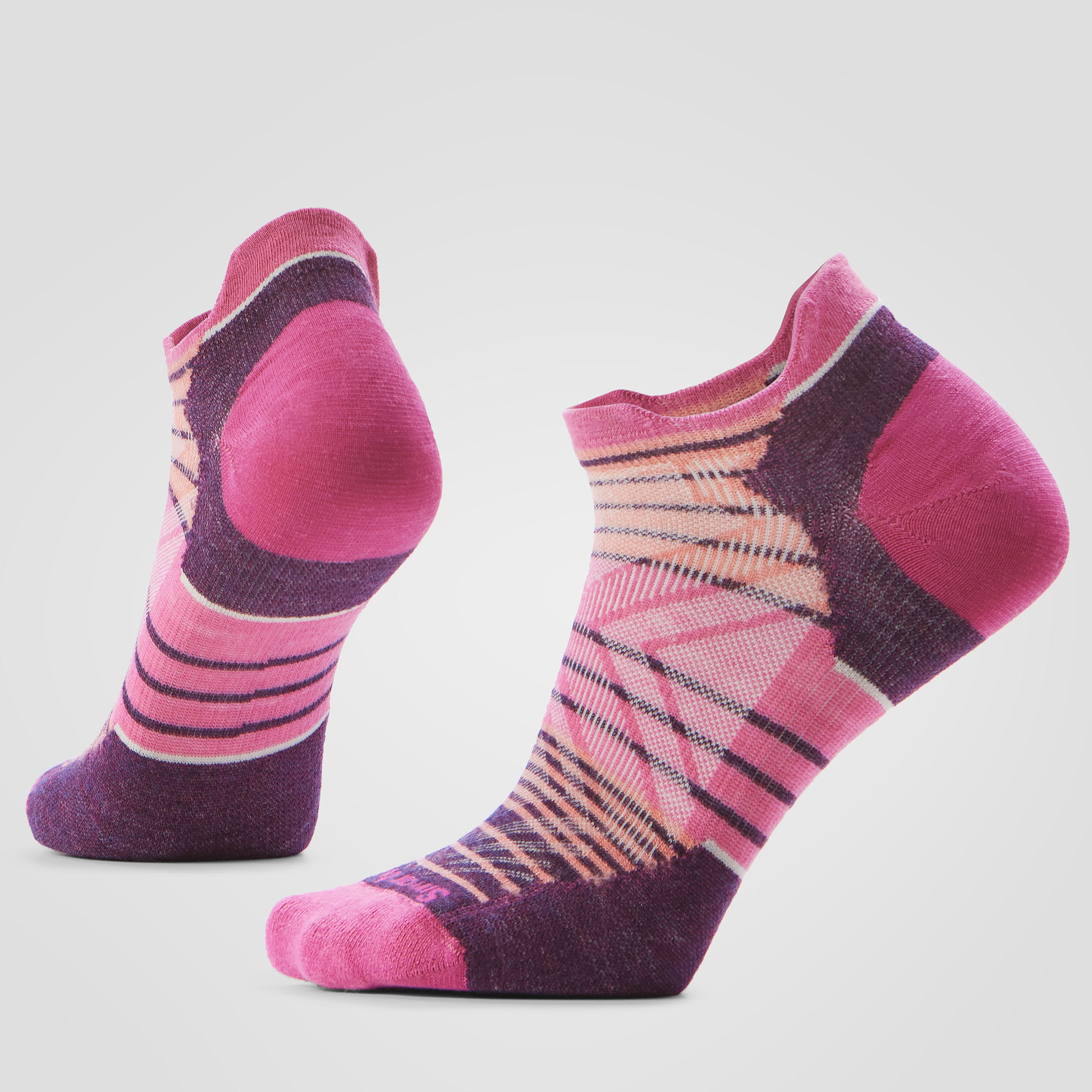 Women's Run Stripe Low Ankle Socks - Hero