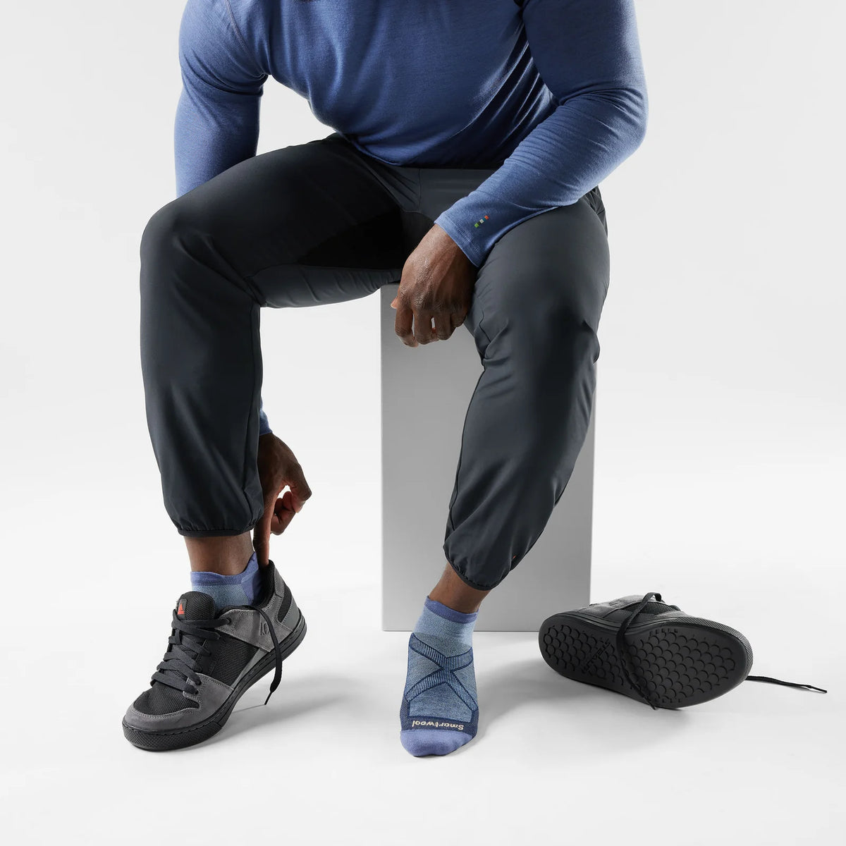 Bike Zero Cushion Low Ankle Sock Bundle