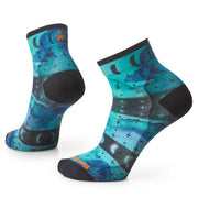Women's Bike Zero Cushion Celestial Print Ankle Socks