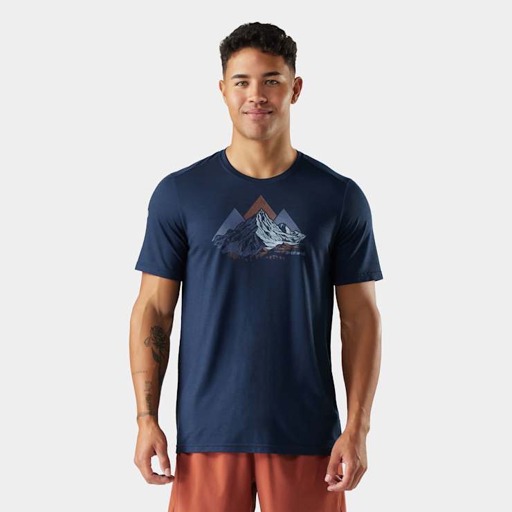 Men's Peak Bagger Active Short Sleeve Graphic Tee - HERO