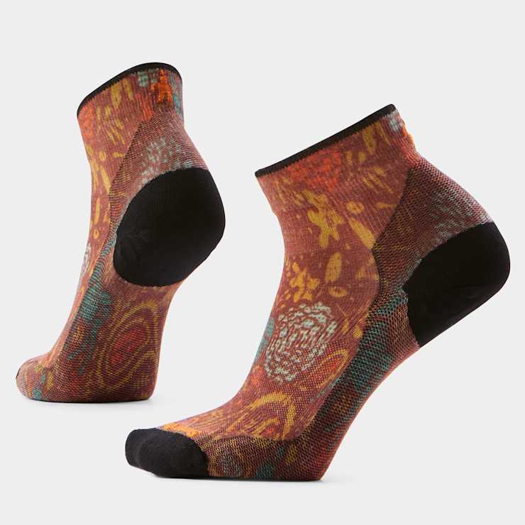 Women's Bike Paisley Print Ankle Socks - HERO