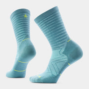 Women's Run Pattern Zero Cushion Crew Socks