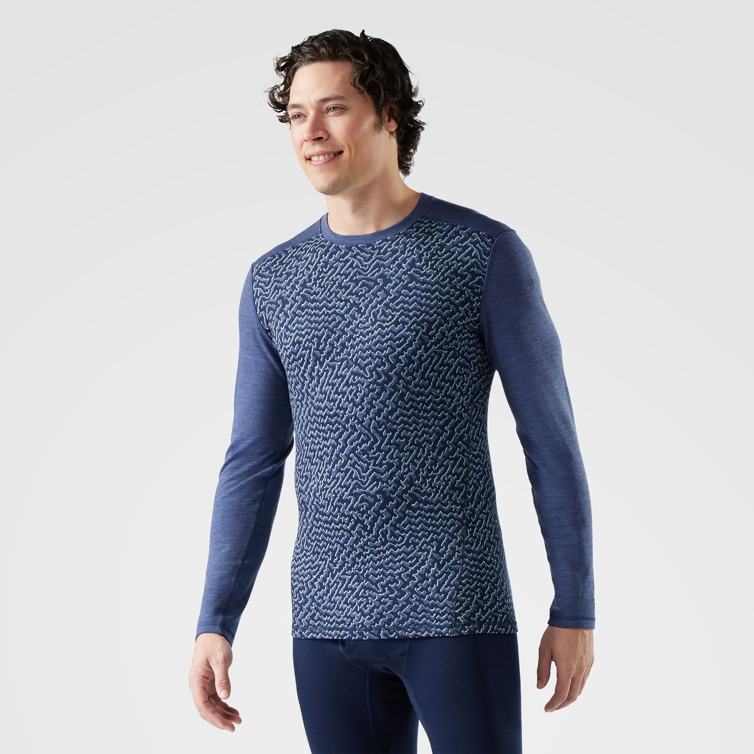 Men's Classic Thermal Merino Base Layer Crew Boxed - Gallery 17