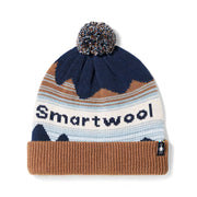 Knit Winter Pattern POM Beanie