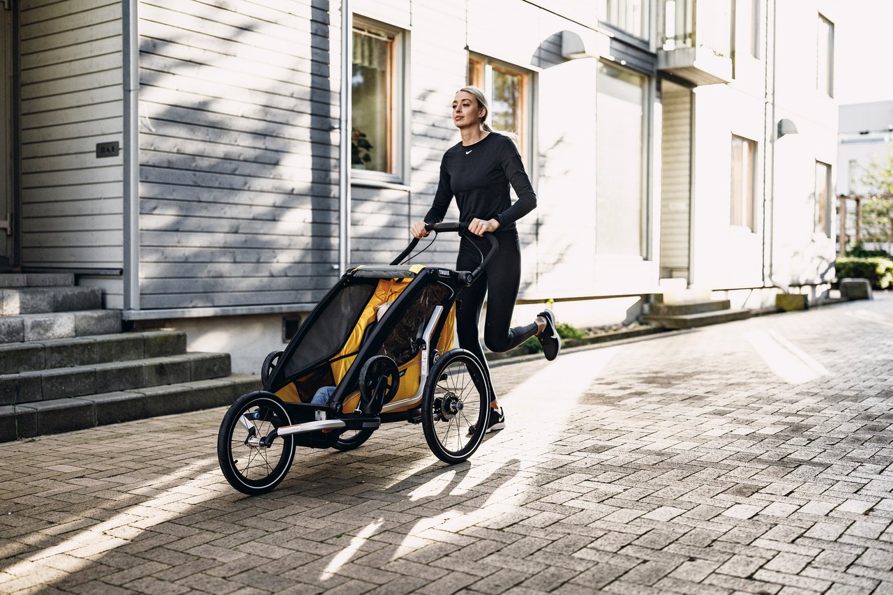 Chariot Jogging Kit 1 Seater - Lite/Cross
