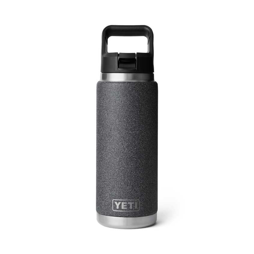 Rambler 26oz (769ml) Straw Bottle - Black Stone