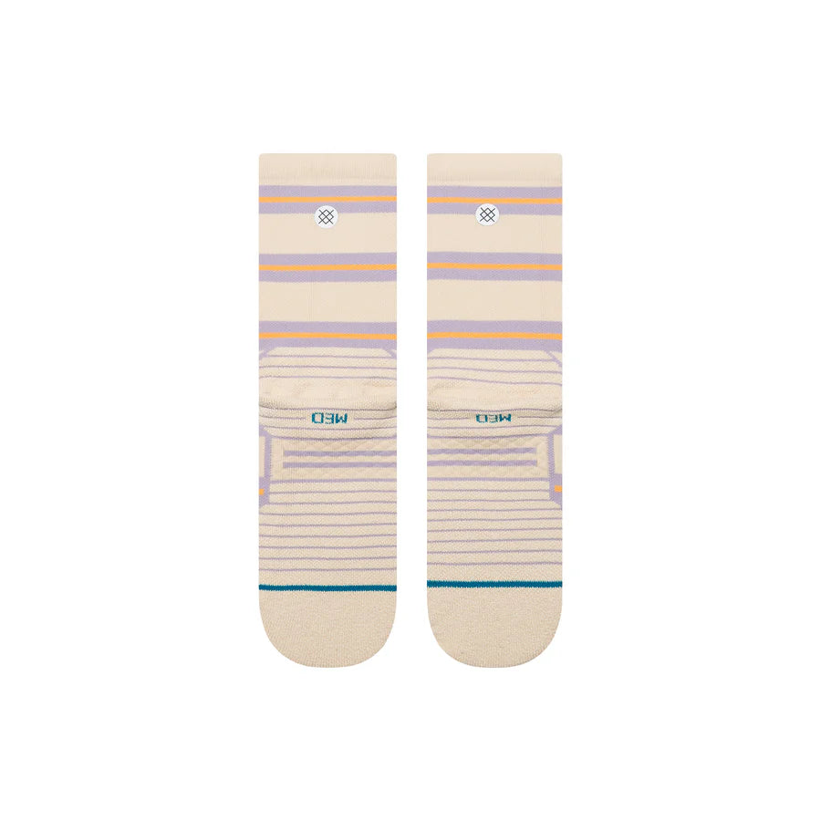 Woman's Athletic Beam Stripe Mid Crew