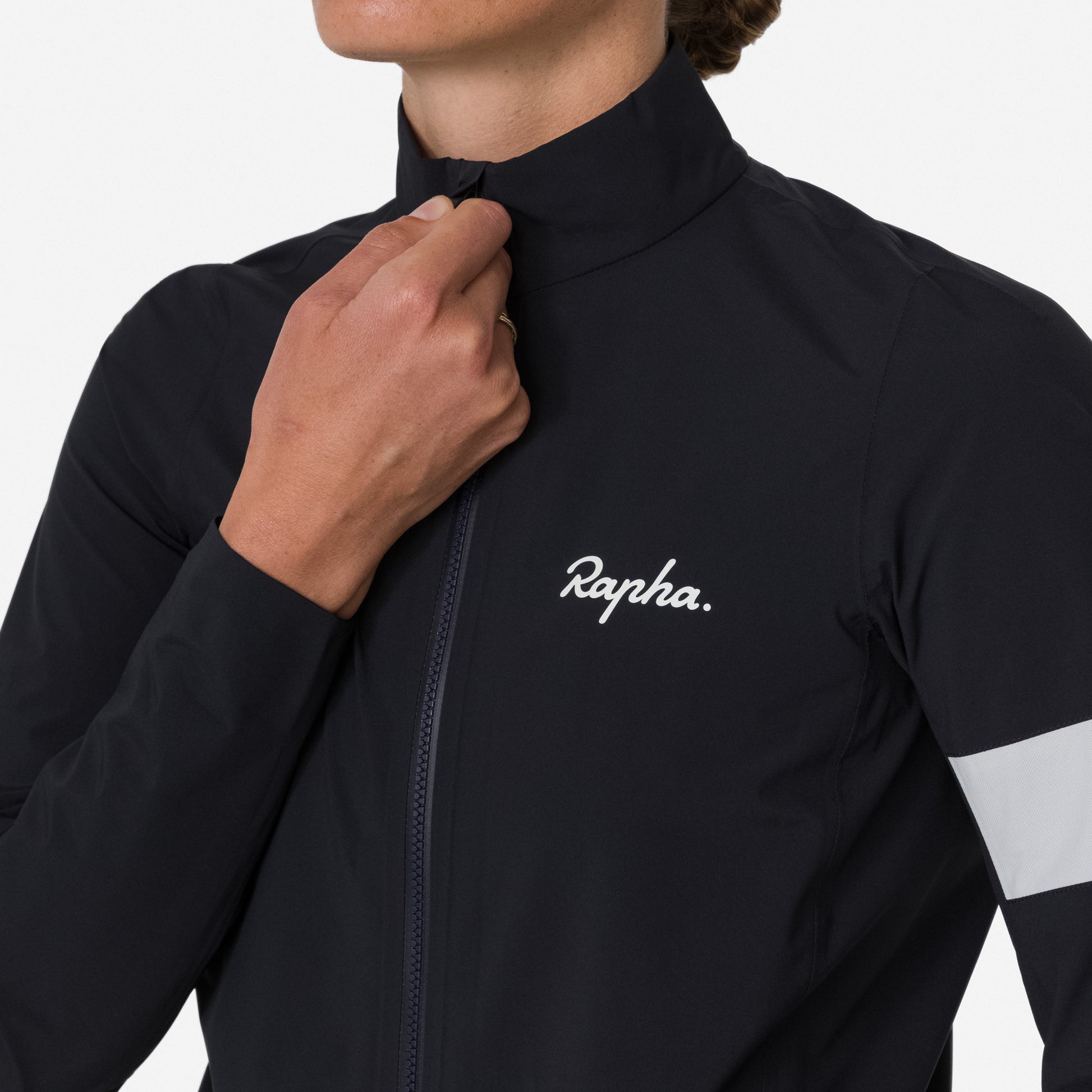 Women's Core Rain Jacket III - Black/White