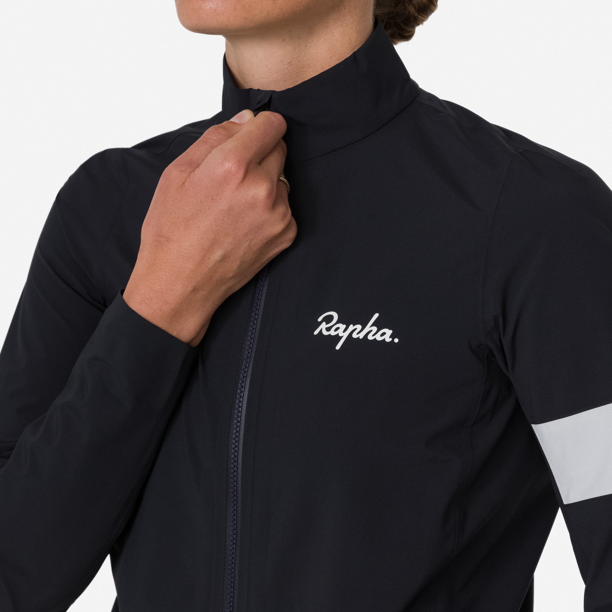 Women's Core Rain Jacket III - Black/White
