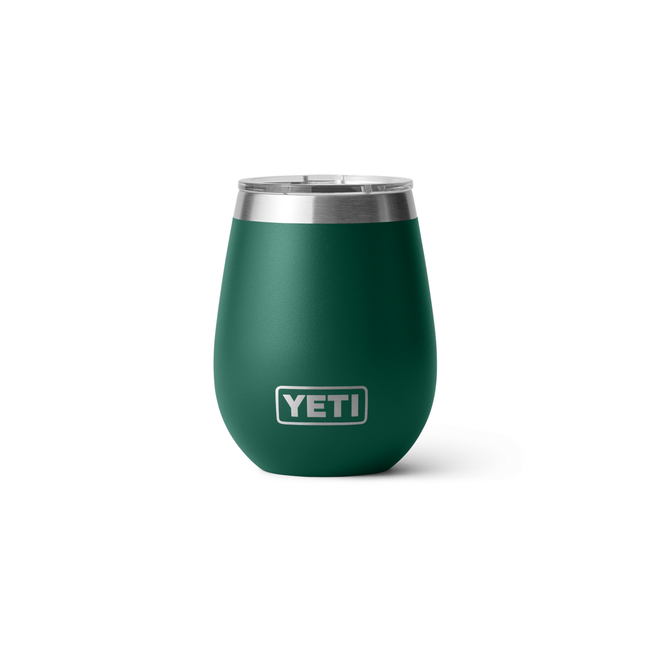 Rambler 10oz (295ml) Wine Tumbler w/MS, Black Forest Green