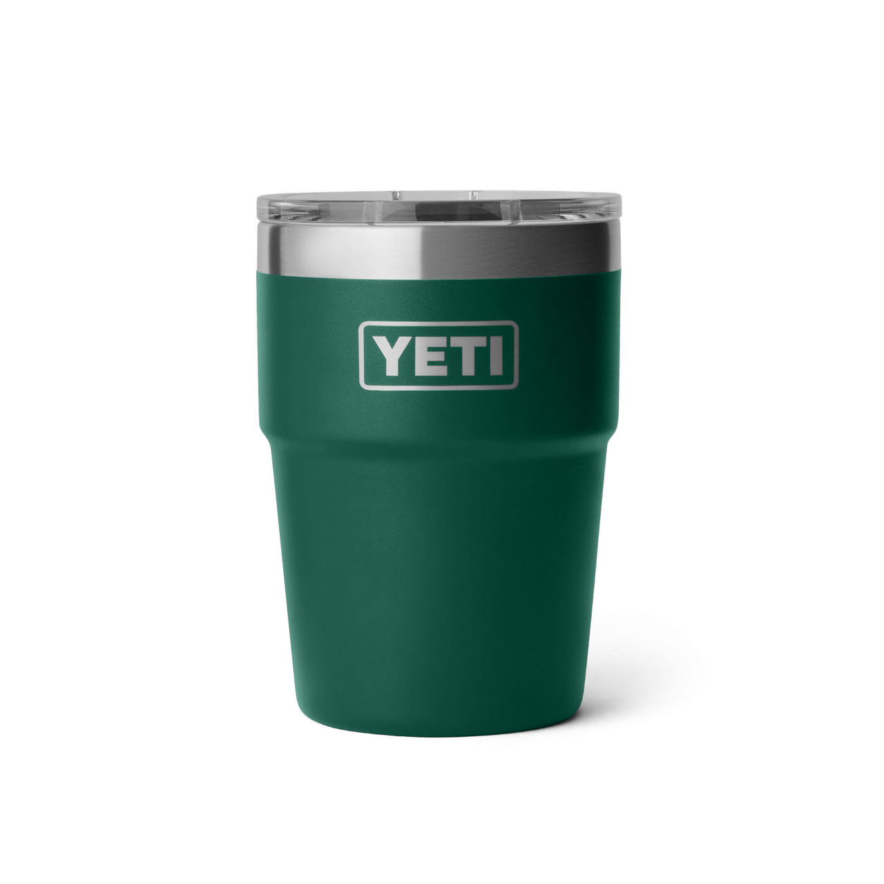Rambler 16oz (473ml) Stackable Cup w/MS, Black Forest Green