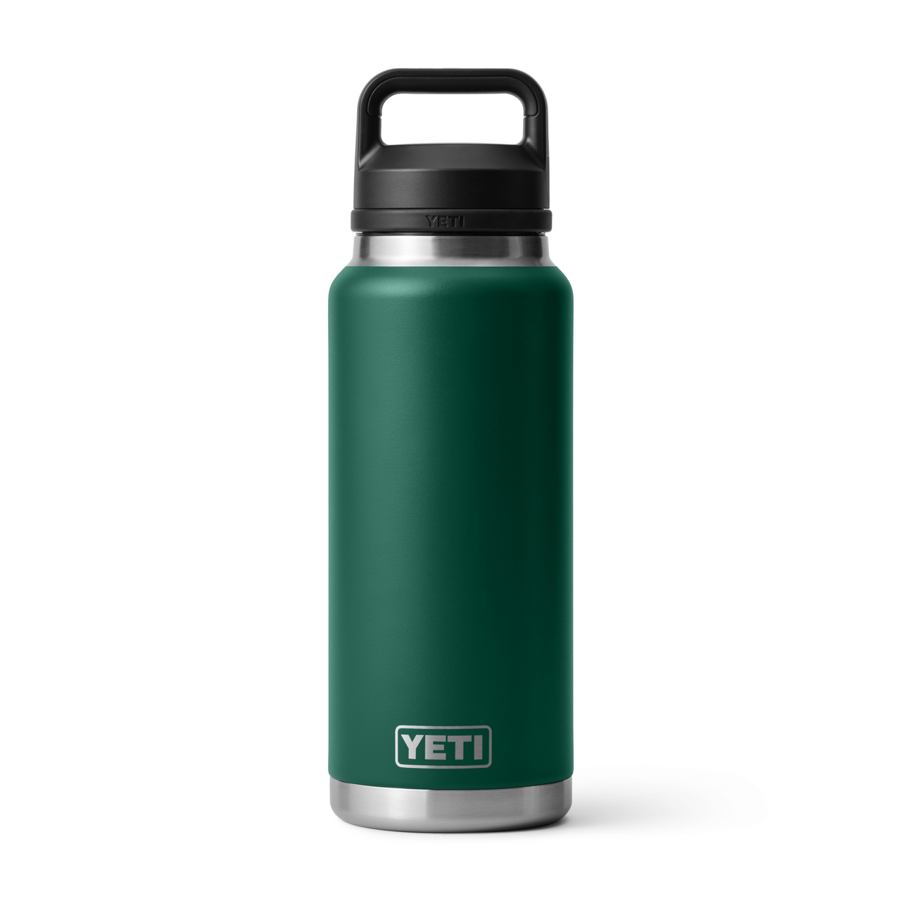 Rambler 36oz (1L) Bottle w/Chug, Black Forest Green