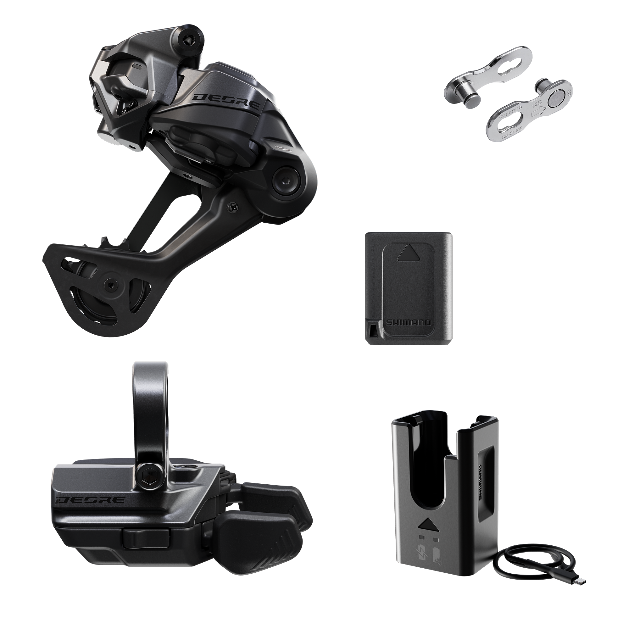DEORE M6250 Di2 Drivetrain Upgrade Kit