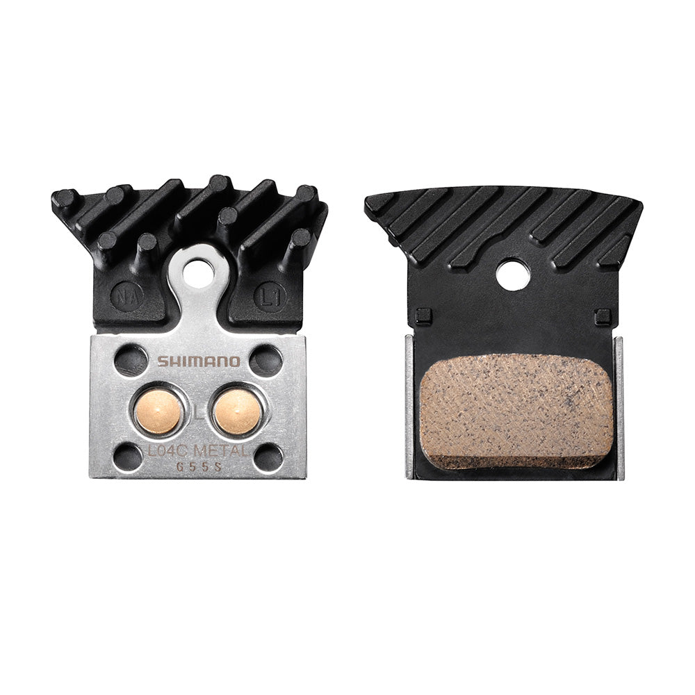 L04C Metal Brake Pads w/Fin