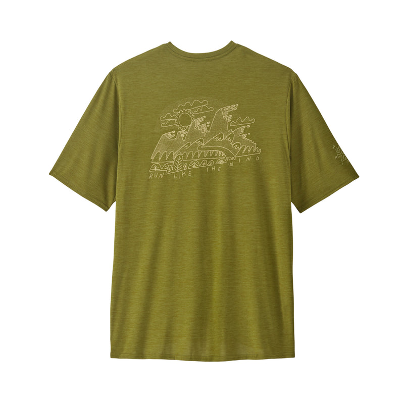 Capilene Cool Daily Graphic Shirt Lands - Men's