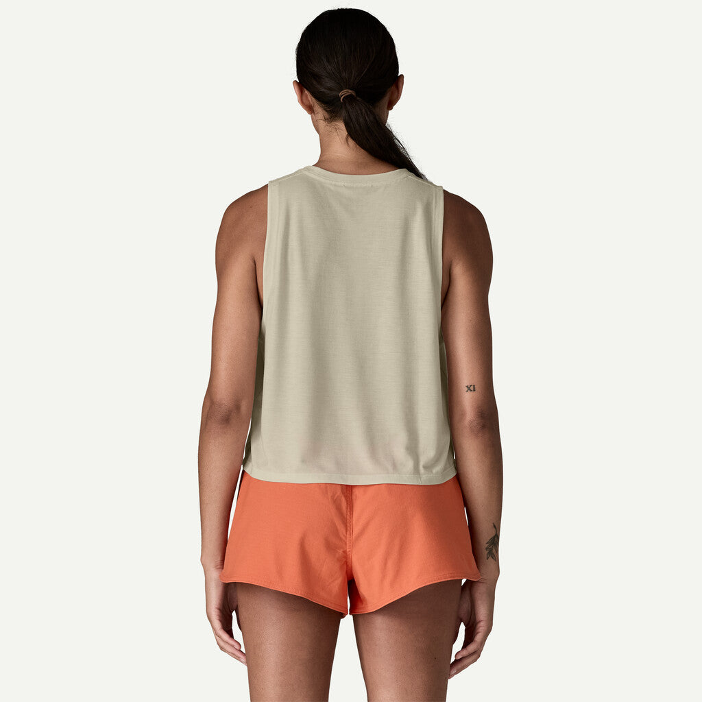 Capilene Cool Trail Cropped Tank  - Women's