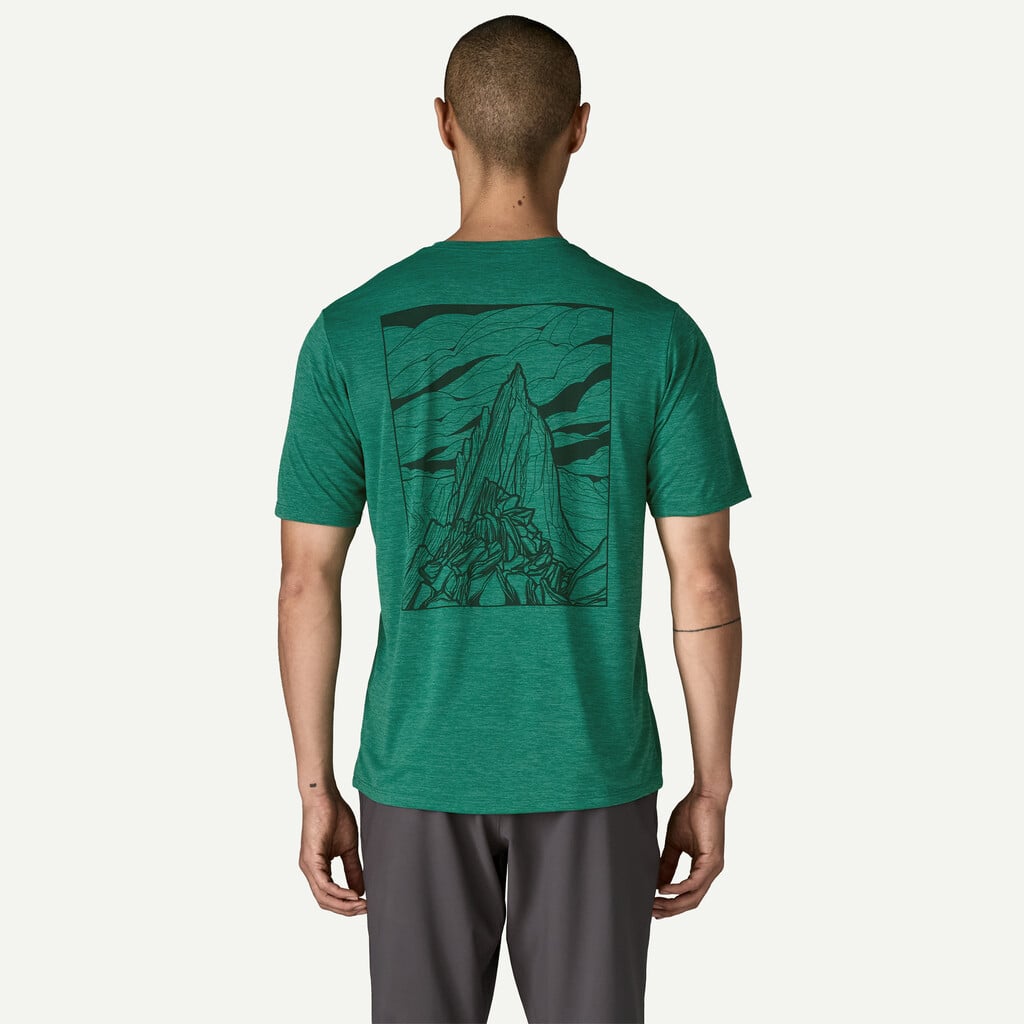 Capilene Cool Daily Graphic Shirt Cloud Crag - Men's
