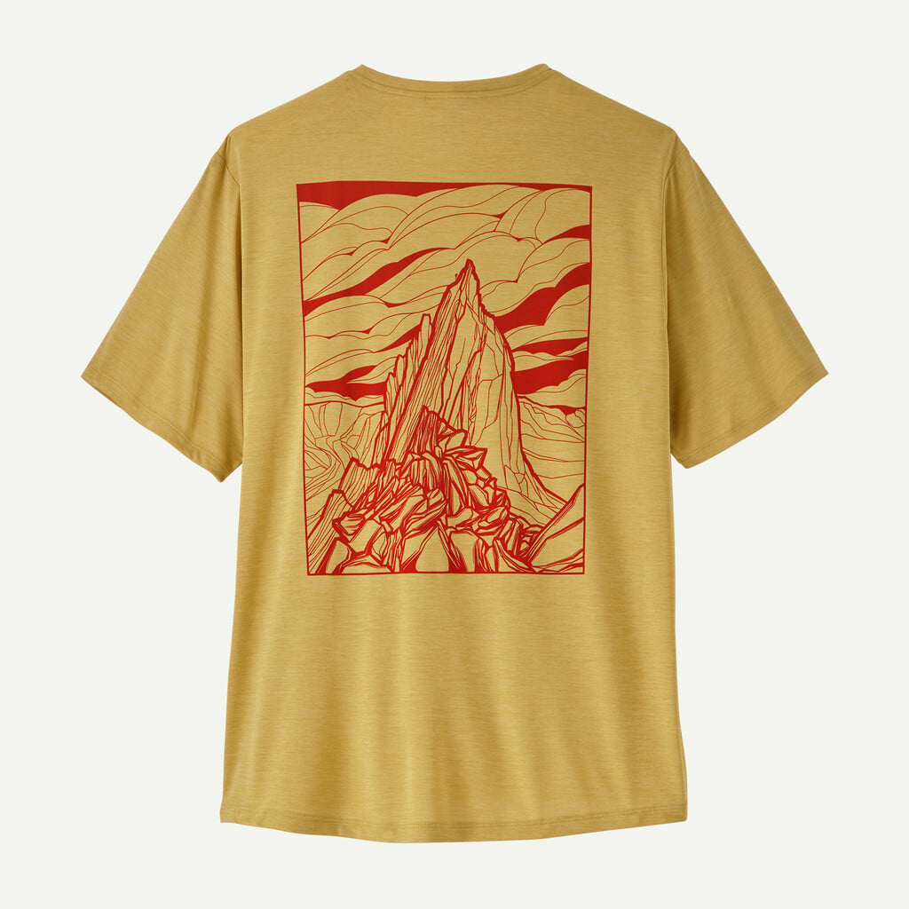 Capilene Cool Daily Graphic Shirt Cloud Crag - Men's